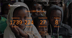 Desktop Screenshot of muslimcare.org